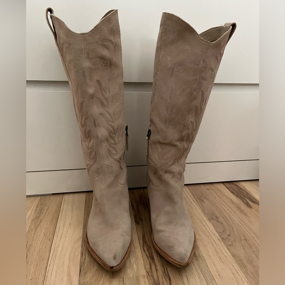 DOLCE VITA | Solei Boots in natural | Sz 8